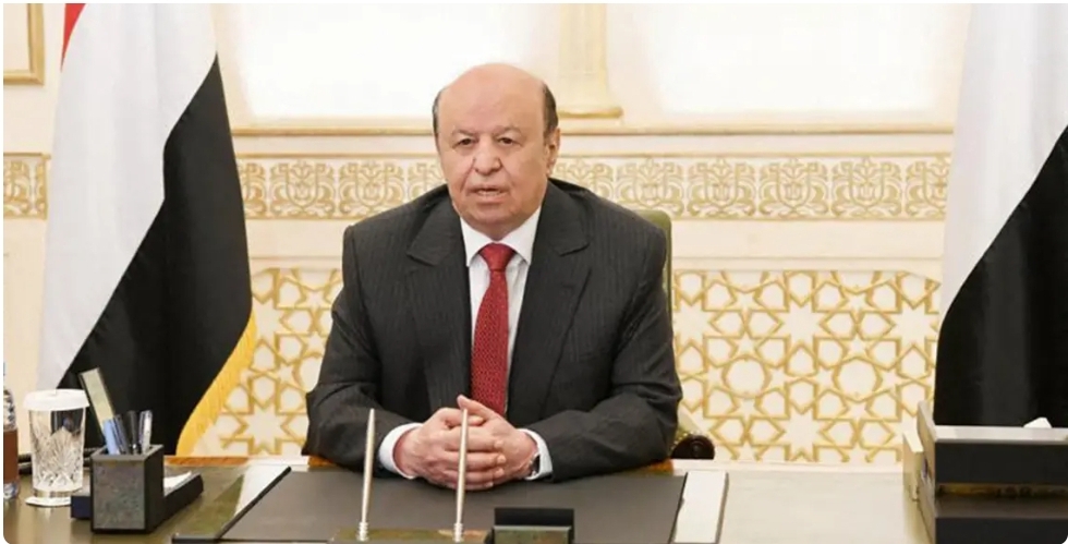 هادي...جماعة الحوثي سيكون مصيرها الهزيمة والفشل في مأرب