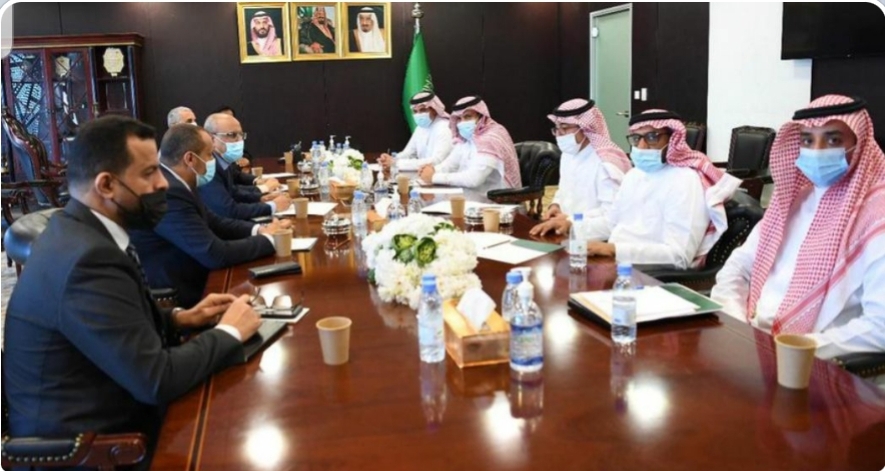  الانتقالي يعقد اول اجتماعاتهم مع الوسطاء السعوديين"صورة"