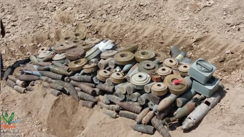 مسام ينزع 9185 لغماً زرعها الحوثيون في نوفمبر.. (فيديو + صور)