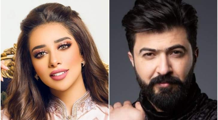 حُب وحلوى بين بلقيس وفنان عراقي احتفالا بـ 20 مليون مشاهدة لـ"ممكن" (فيديو)