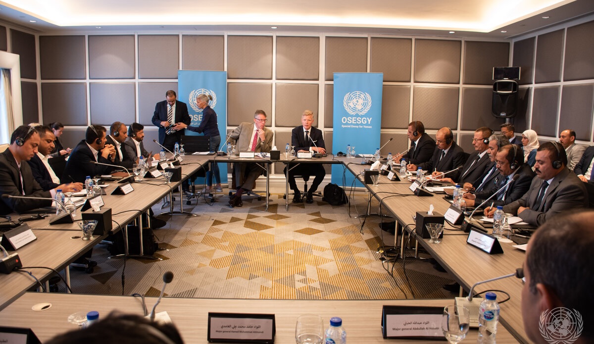 الامم المتحدة: الأطراف اليمنية ناقشت في الاردن خطوات عمل لجنة التنسيق الاداري