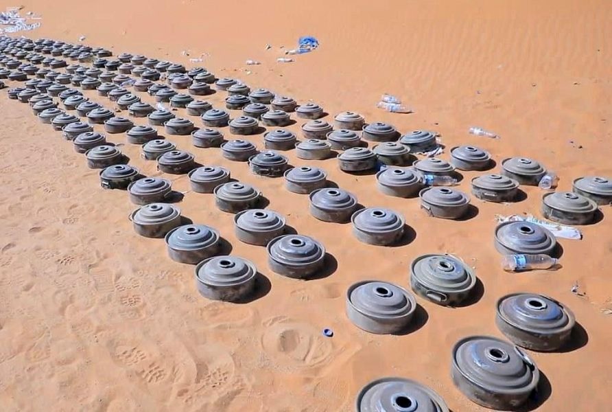 مسام ينتزع 1419 لغما في اليمن خلال اسبوع