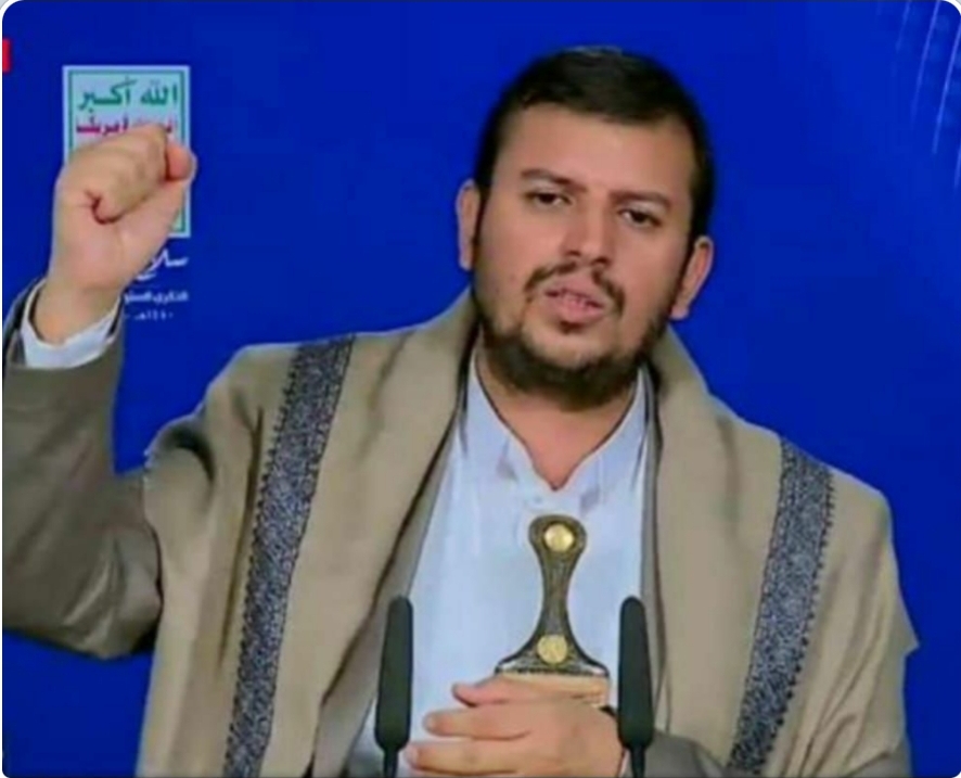 ظهور جديد لزعيم المليشيا الحوثية يدعو فية أنصارة الى التصعيد 