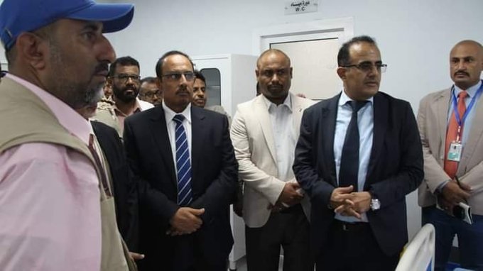افتتاح مشاريع صحية في حضرموت