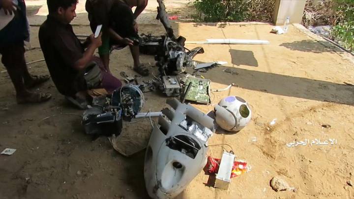 الحوثيون يعلنون اسقاط طائرة استطلاعية على الحدود مع السعودية