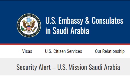 سفارة واشنطن في الرياض تحذر رعاياها في المناطق الحدودية مع اليمن من هجمات صاروخية (ترجمة خاصة)