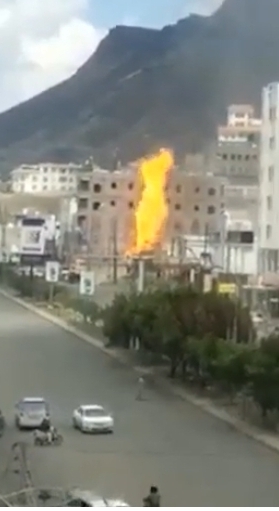 الخسائر الأولية للإنفجار العنيف الذي هز مدينة حوبان 