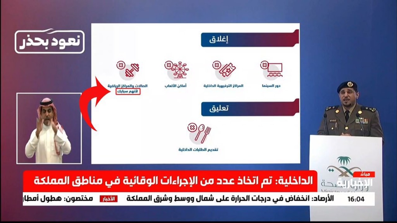 شاهد.. ضجة في السعودية بسبب "عبارة غير مناسبة" في مؤتمر صحفي حول كورونا.. والسلطات تجري "تحقيقا عاجلا"