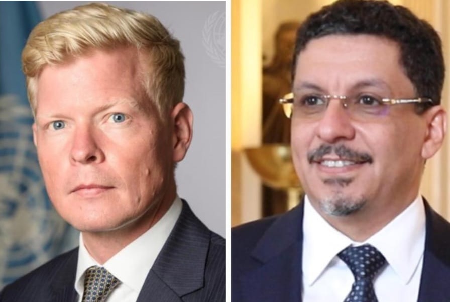 وزير خارجية اليمن يهاتف المبعوث الاممي ويدعو إلى وضع حد لتهديدات الحوثيين وايران