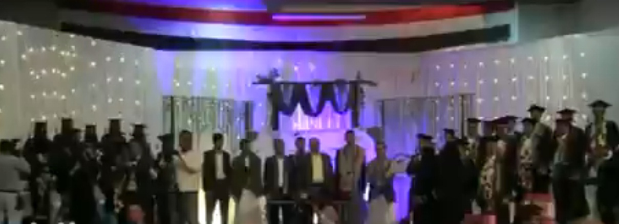 بالفيديو...الحوثيون يحتفلون بتخرج "قاسم سليماني" من جامعة صنعاء