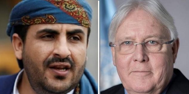 ناطق الحوثيين يهاجم غريفيث ويتهمه بالانحياز لدول التحالف بسبب التصعيد في مارب