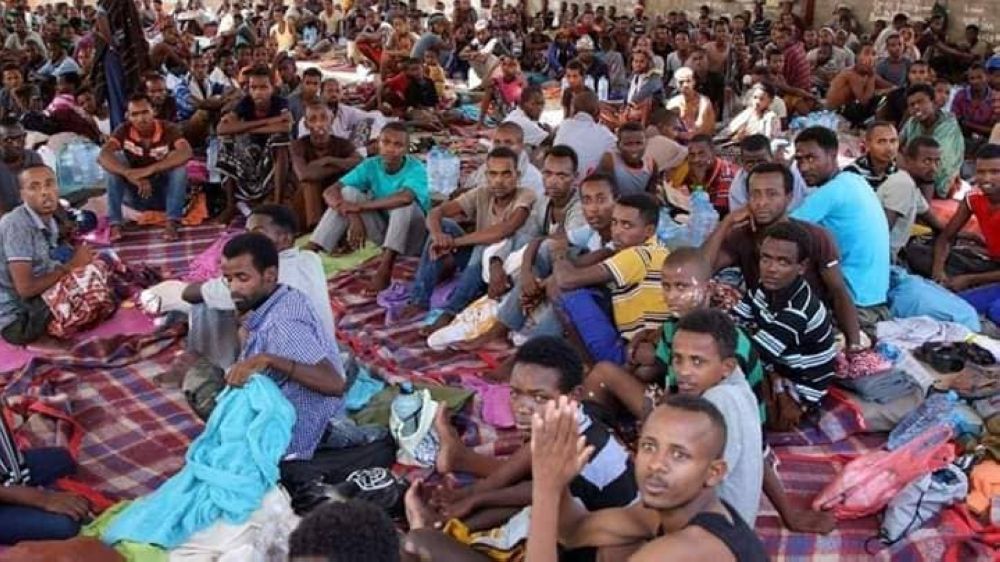 تزايد أعداد ضحايا حريق مركز الاحتجاز المهاجرين الأفارقة في صنعاء.. ومليشيا الحوثي تمنع علاج الجرحى