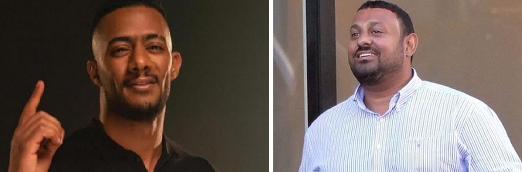 بالفيديو...النجم المصري محمد رمضان يلتقي بطل الملاكمة العالمي اليمني نسيم حميد