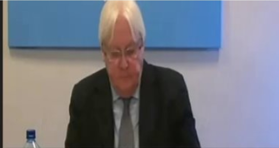 تصريحات جديدة لغريفيث محذراً حول الأوضاع ببلادنا