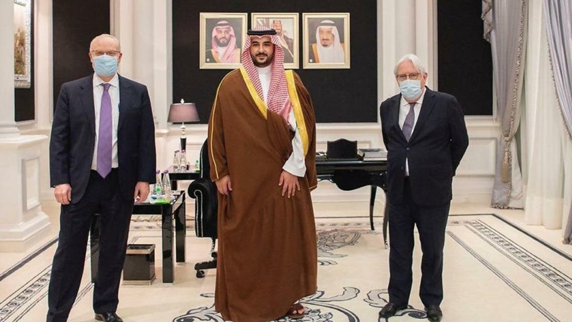 بن سلمان يستقبل المبعوثين الأممي والأمريكي إلى اليمن.. وهذا ما تم مناقشته..!