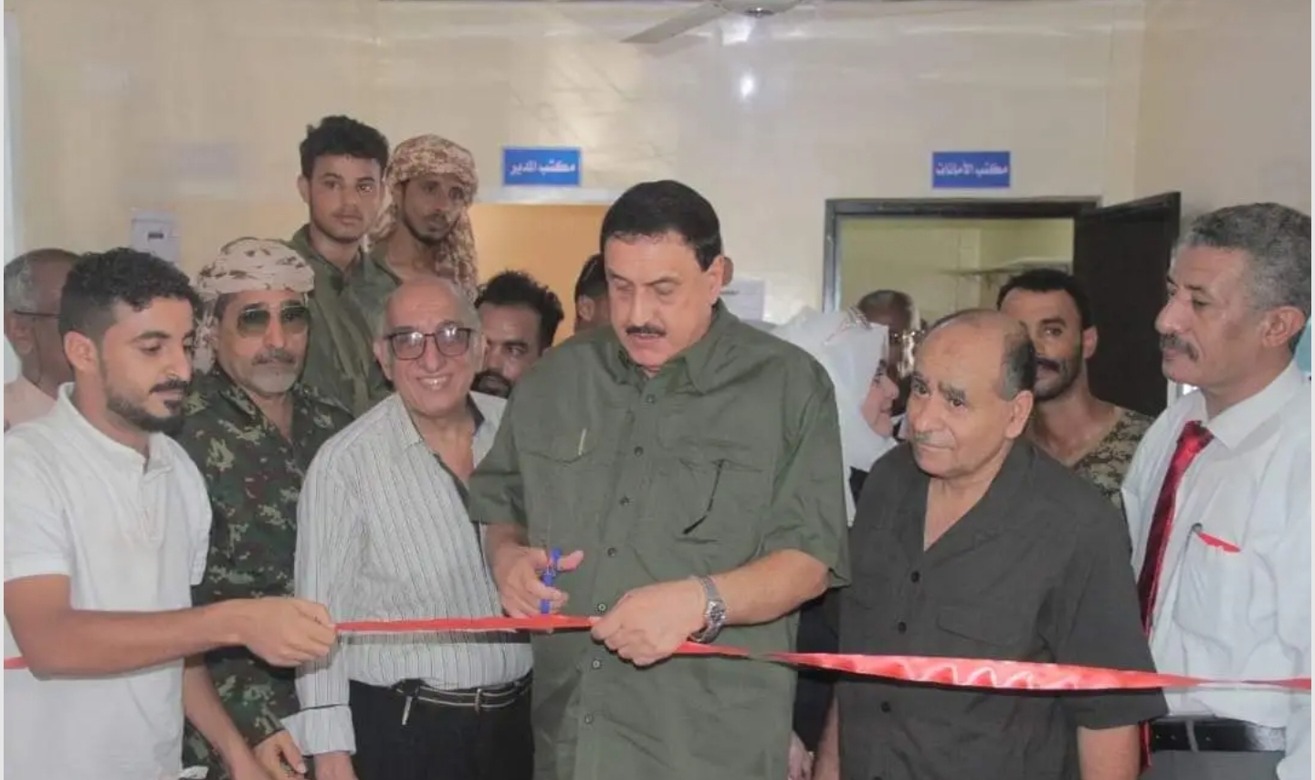 إفتتاح مركز مكافحة المخدرات في إدارة أمن عدن
