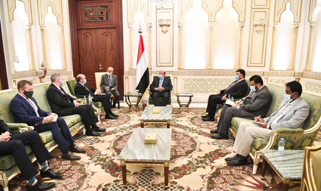 مباحثات يمنية اميركية بشأن الارهاب الايراني وجهود احلال السلام