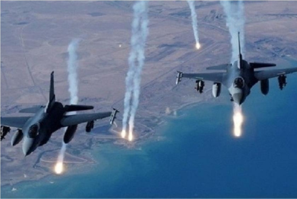 يحدث الآن....دوي انفجارات عنيفه في صنعاء بعد غارات التحالف
