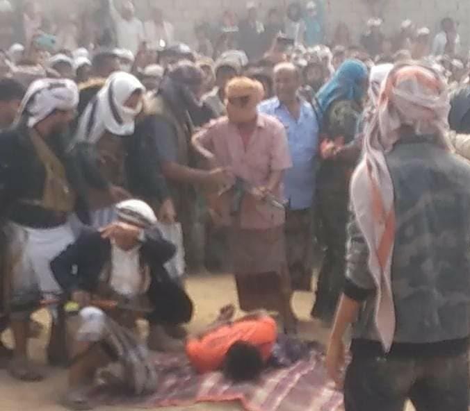 قوات الحزام الأمني تنفي مسؤوليتها عن جريمة اعدام خارج إطار القانون في أبين