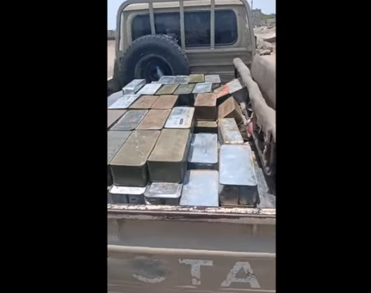 الحديدة...ضبط شاحنة محملة بالذخائر كانت في طريقها إلى الحوثيين (فيديو)