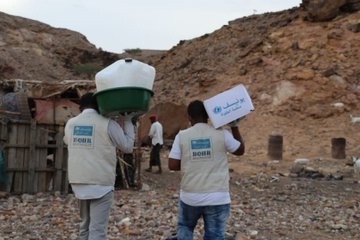 الامم المتحدة: نحشد المساعدات الطارئة لإغاثة متضرري الفيضانات في اليمن