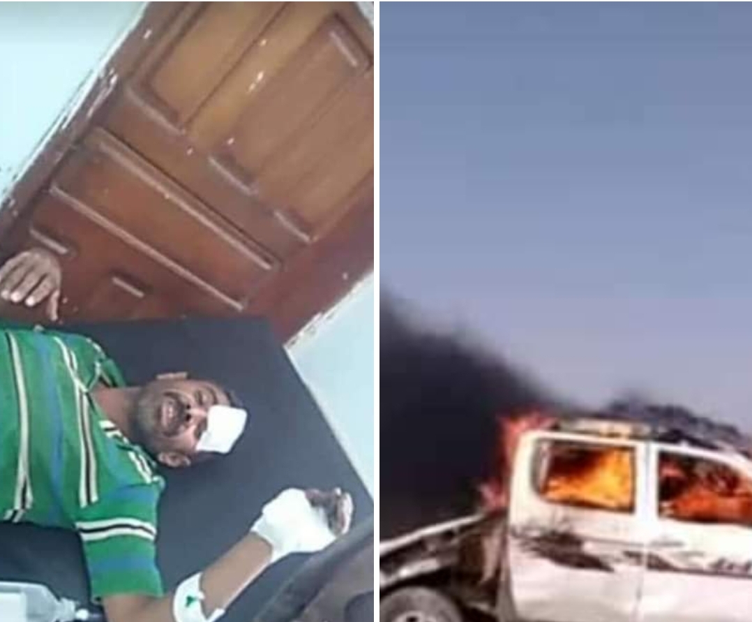 في حادثة مفجعة...لغم حوثي يصيب ثلاثة مدنيين في" خب"