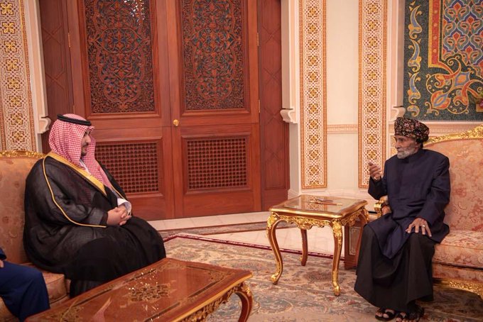 بن سلمان يكشف تفاصيل زيارته إلى سلطنة عمان ولقائه السلطان قابوس 