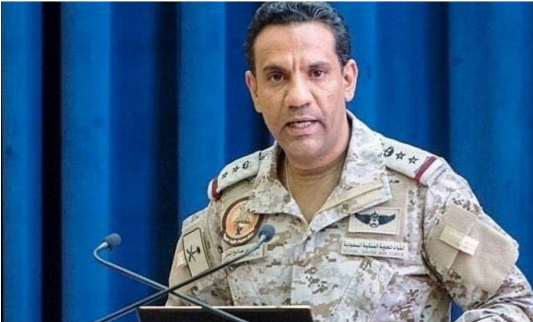 عاجل ...التحالف يعلن اعتراض وتدمير مفخخة حوثية