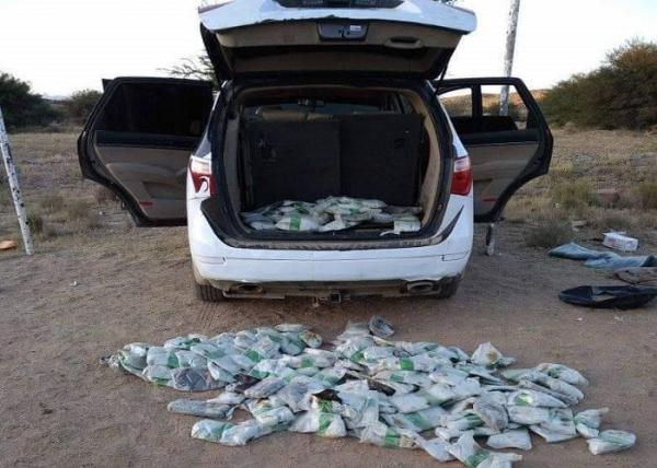 مقاومة البيضاء تضبط شحنة حشيش بطريقها إلى الحوثي