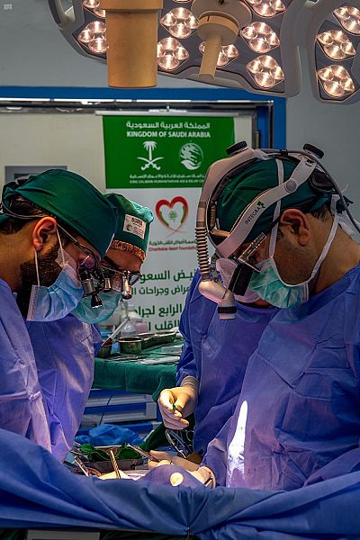 مركز سعودي يطلق حملة طبية تطوعية لجراحة وقسطرة القلب في المكلا