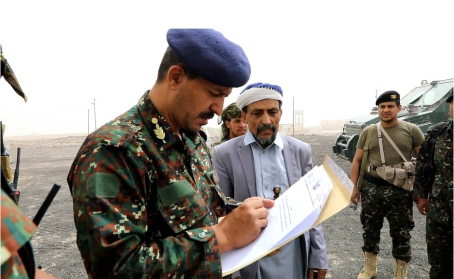 القائد الشهيد عبدالغني شعلان يخلي عهدته وأسرته تنفذ وصيته  (صور+الوصية)