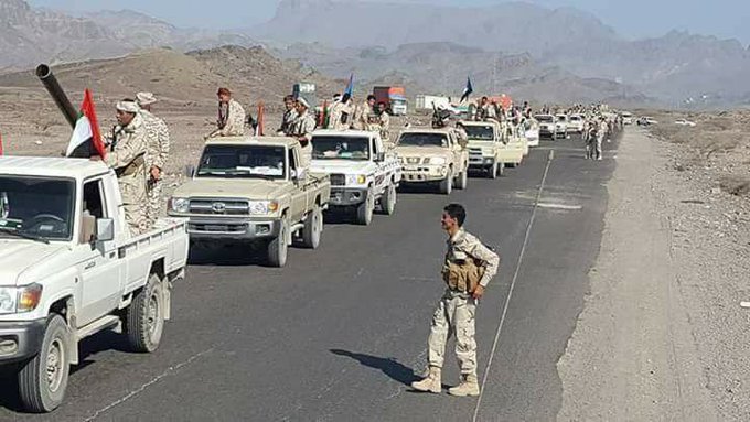 الانتقالي يرسل تعزيزات كبيرة في مسعى لحسم المعركة في أبين
