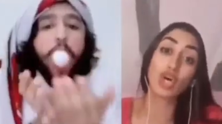 شاب يمني يتحول إلى دجاجة ويبيض من أجل خاطر فتاة خليجية (فيديو)