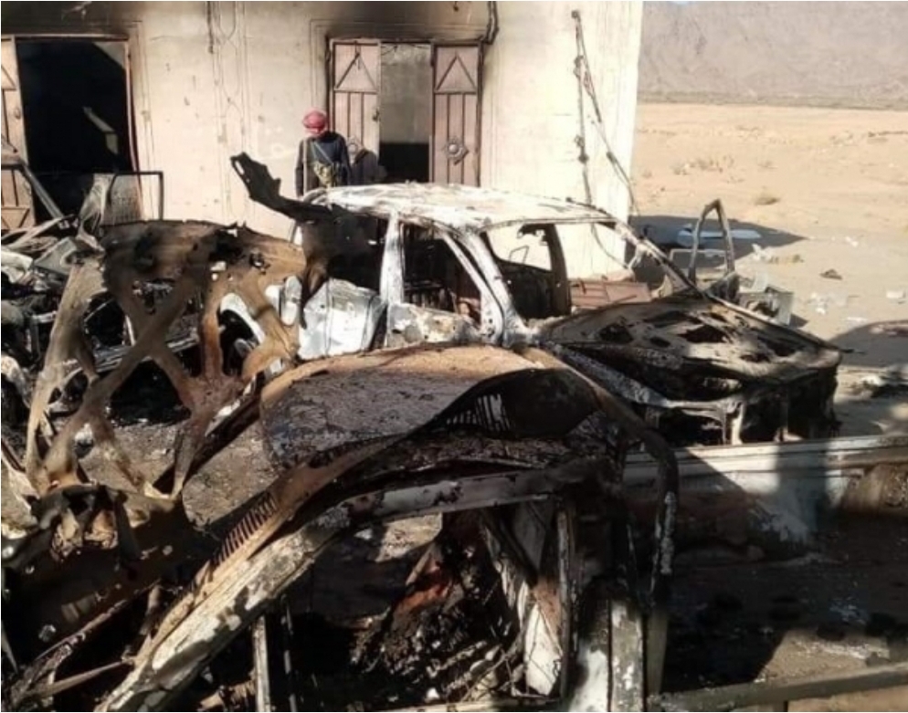  ميلشيات الحوثي تقصف المستشفى الوحيدبصاروخ باليستي بمديرية "العبدية" المحاصرة