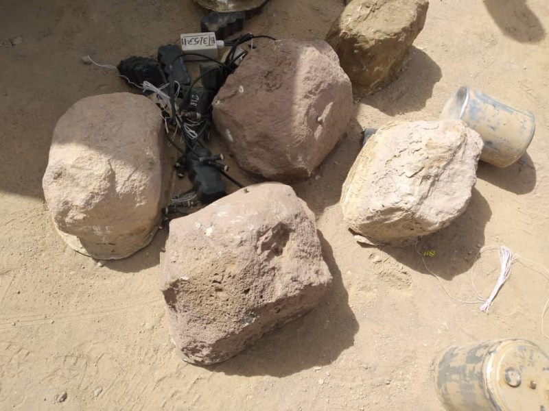 ألوية العمالقة: عثرنا على عبوات ناسفة وألغام إيرانية في أوكار القاعدة بشبوة وأبين