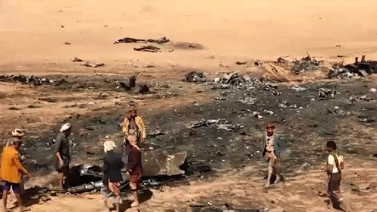 بالصور...طاقم المقاتلة السعودية التي سقطت في الجوف