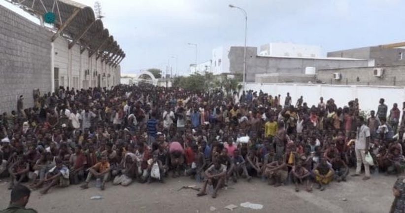 أفارقة يتظاهرون في صنعاء تنديدا بـ"الهولوكست الحوثية" ومنظمة دولية توجه طلبا هاما