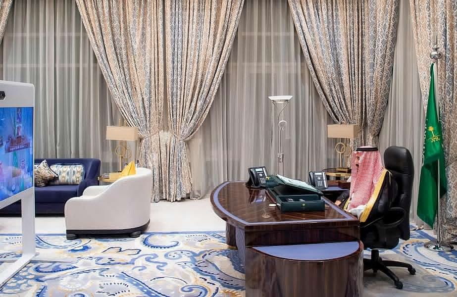 الوزراء السعودي برئاسة الملك سلمان يدين استهداف الحوثيين للمدنيين وامدادات الطاقة العالمية