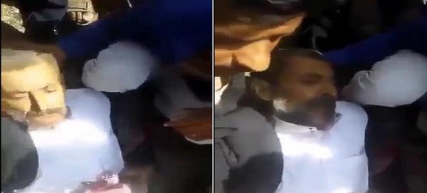بالفيديو...قيادي حوثي يقتل عمه ويتركه مضرجا بدمائه في هذه المحافظة
