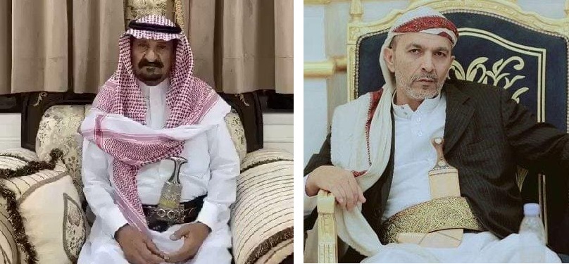 شيخ قبيلة دهم في اليمن يعزي في وفاة شيخ مشايخ يام سلطان بن منيف