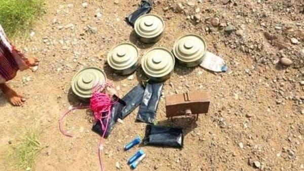 حيس :تفكيك ألغام حوثية قرب منازل ومزارع المواطنين