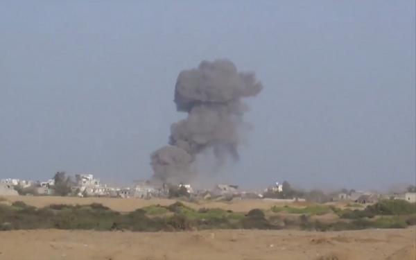 التحالف : قصف جوي استهدف مواقع حوثية في البيضاء