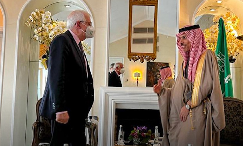 مباحثات سعودية أوروبية حول جهود وقف انتهاكات الميليشيا في اليمن