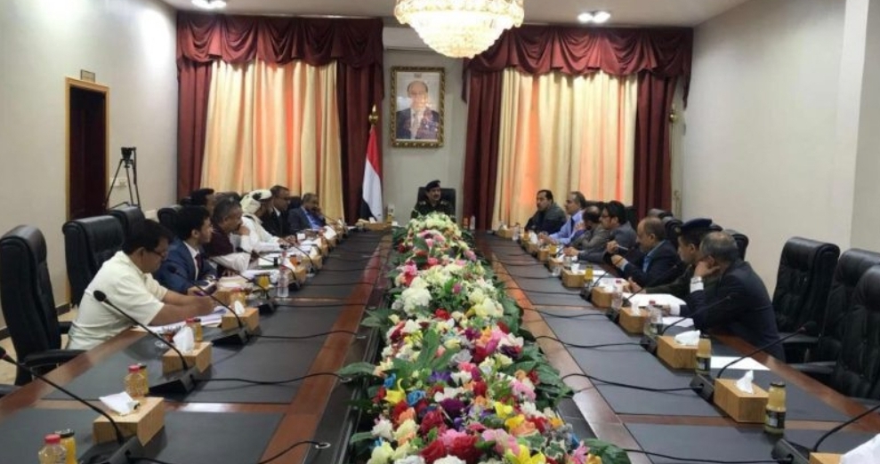برئاسة وزير الداخلية...اللجنة المشكلة بشأن مأرب تقرمصفوفة احتياجات المحافظة