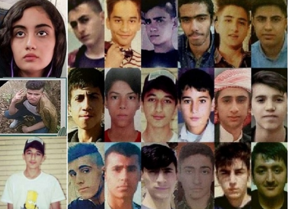 أيران.. الدوله الأكثر أعداما للأطفال. 