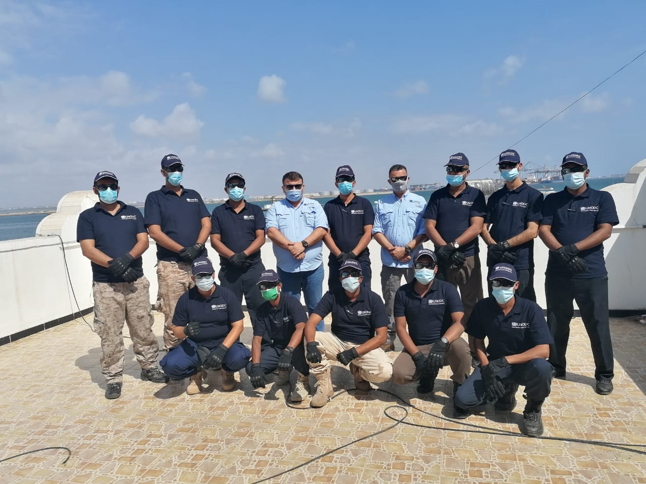 خبراء أمميون يدربون خفر السواحل اليمني على تفتيش السفن وضبطها