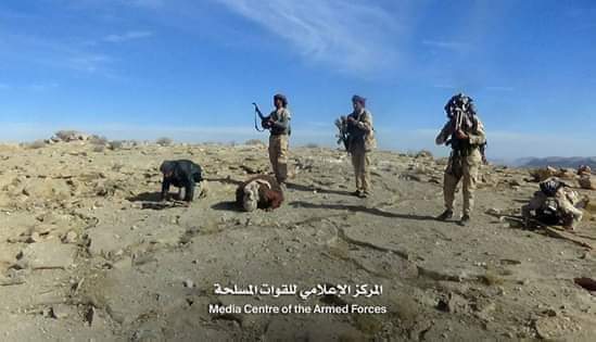 "نهم" تمرغ أنف الحوثي وتبتلع "حشوده" وتستعيد أسلحة الجيش المنهوبة (تفاصيل)