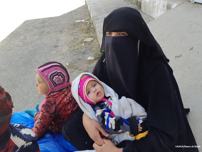 مفوضية اللاجئين: 3.6 مليون يمني هجروا منازلهم بسبب الصراع 