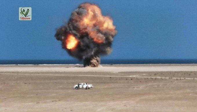 مسام يتلف 1274 لغما وقذيفة في الساحل الغربي