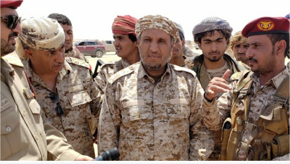 شاهد...وصول دعم عسكري جديد لجبهة مأرب
